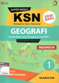 Image of Super Model Geografi Indonesia KSN; Jilid 1